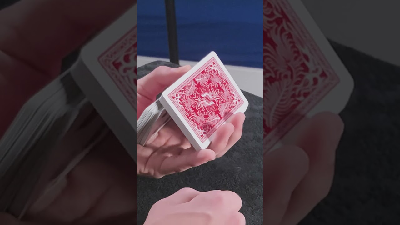 APPRENDS cette MANIPULATION de cartes 🖐️