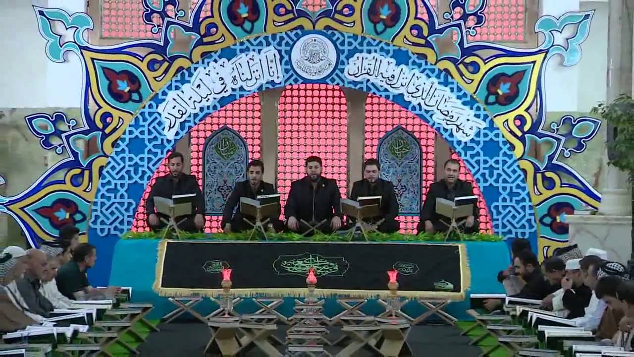 فرقة انشاد العتبة العلوية المقدسة :: ذكرى شهادة أميرالمؤمنين (ع) 20 شهر رمضان 1437 هـ