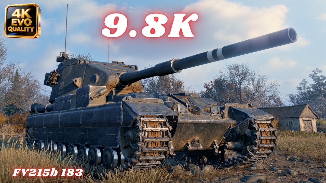 FV215b 183  9.8K Damage 6 Kills  World of Tanks