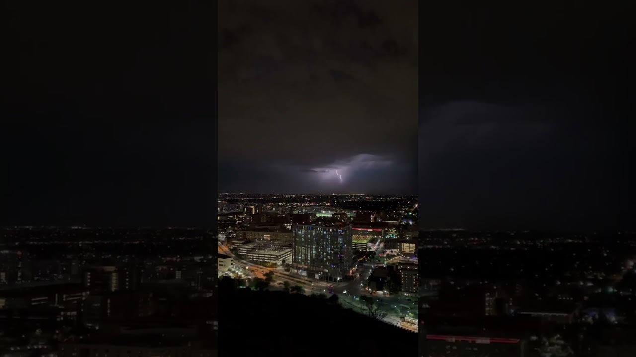 Thunderstorm in Tempe | Arizona | A Mountain | ASU