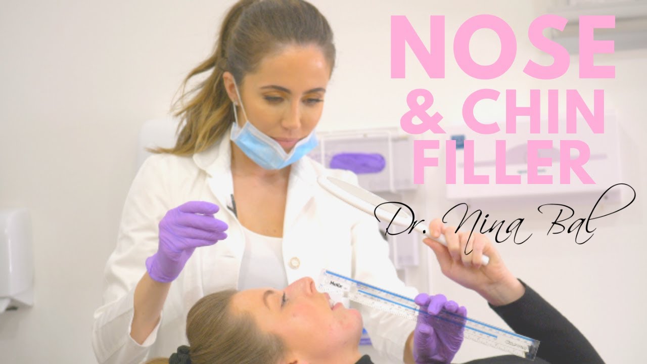 Nose Filler & Chin Filler | Side Profile Golden Ratio 💗 Dr. Nina Bal | London