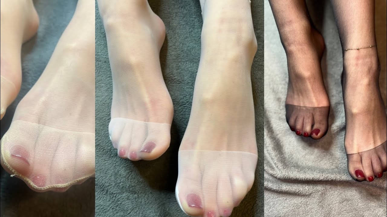 Sweaty Nylon Feet with Socks | Beautiful & Footplay