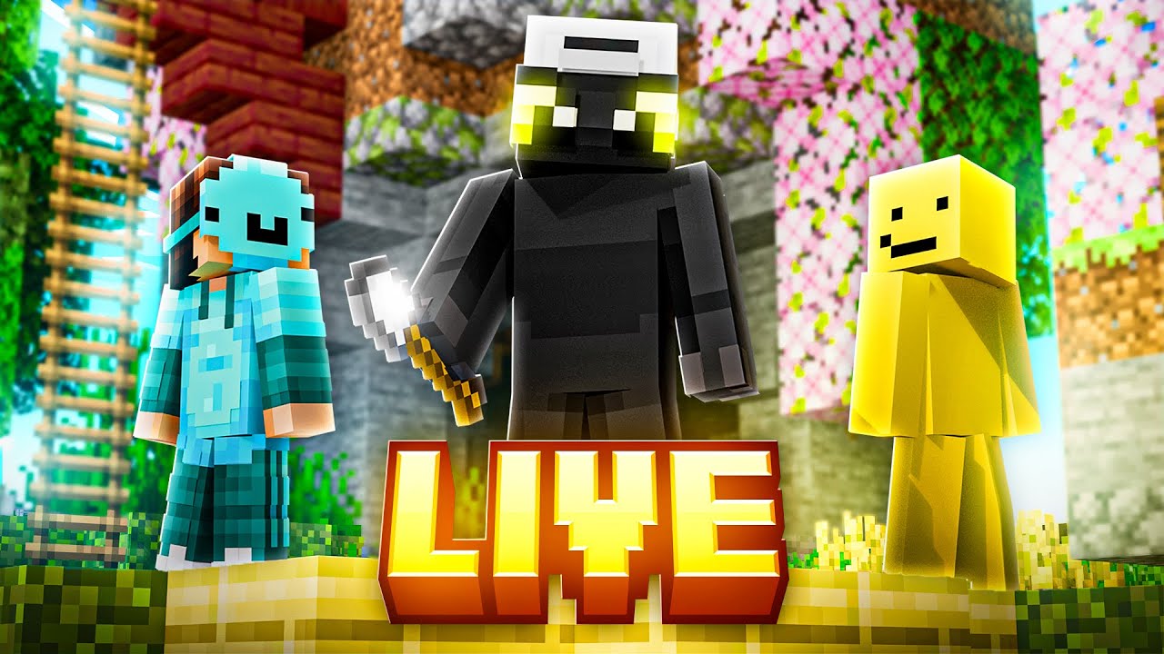 ☃️LIVE ON ☃️Codzienny Minecraft na PYKMC.PL | (Na żywo) 28