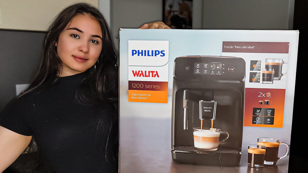 ganhei uma super cafeteira