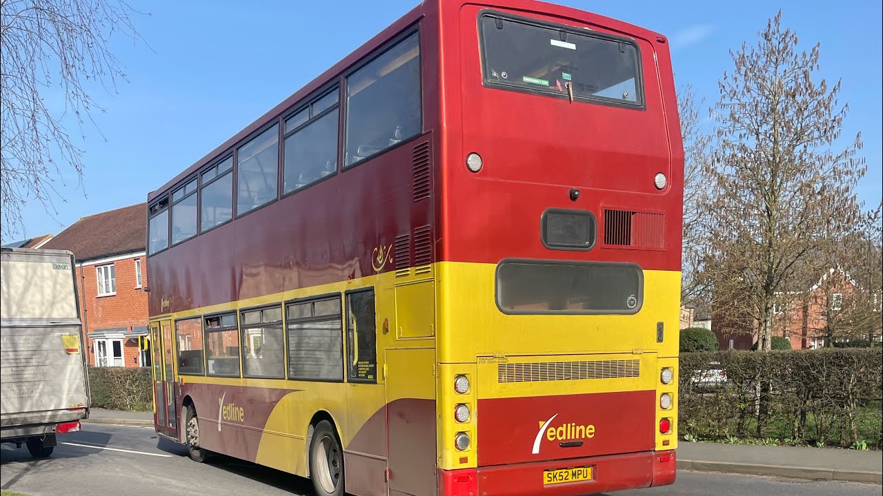 SLIPPING GEARS!! Redline Volvo B7TL Alexander ALX400 50340 SK52 MPU on Route 4