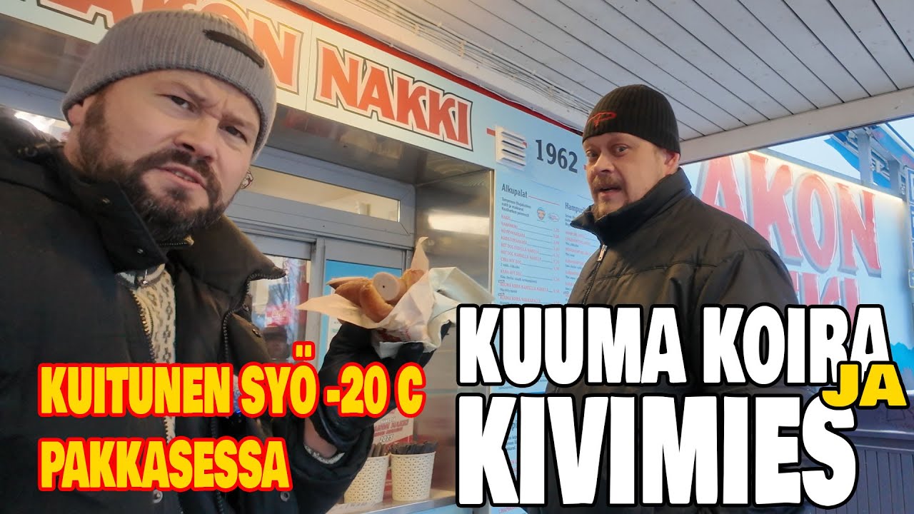 VAAKON NAKKI JA KUITUNEN TESTAA PAKKASESSA