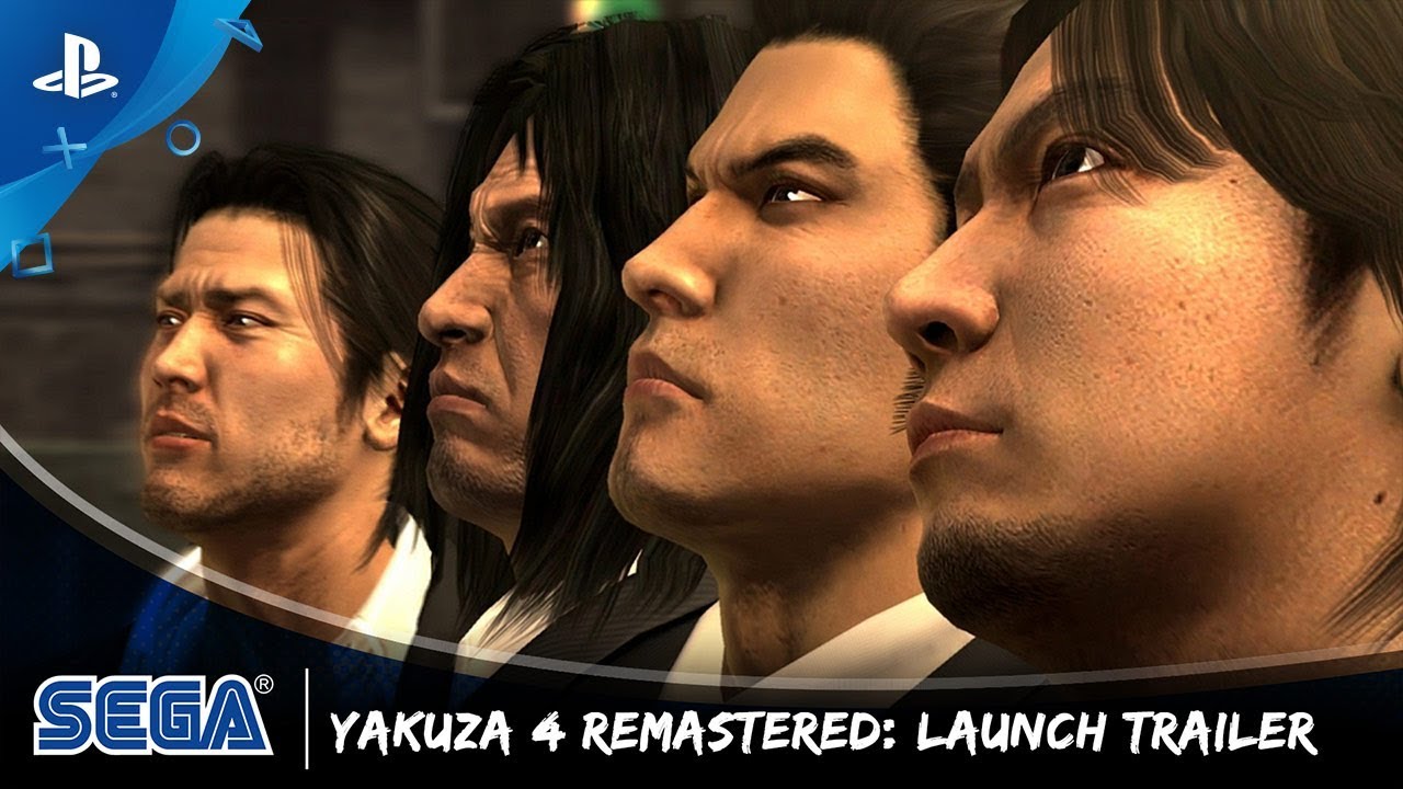 The Yakuza Remastered Collection - Yakuza 4 Launch Trailer | PS4