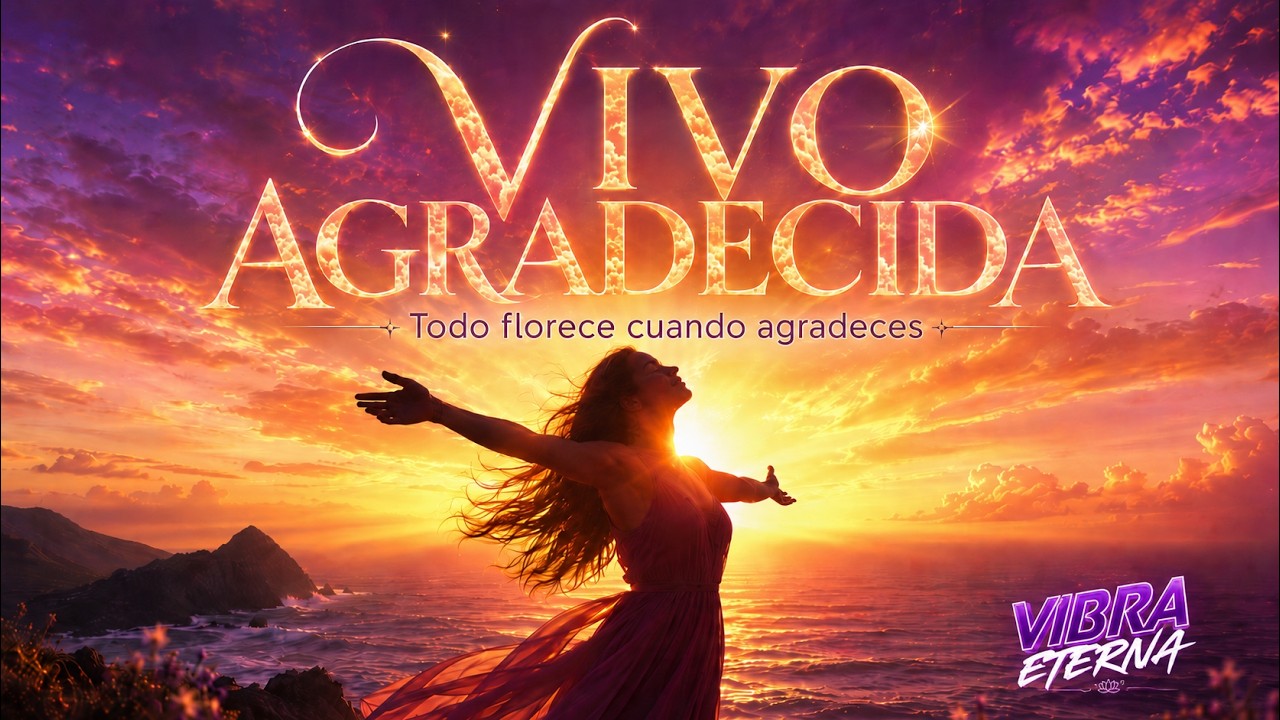Vivo Agradecida | Canción para elevar tu vibración y tu alma