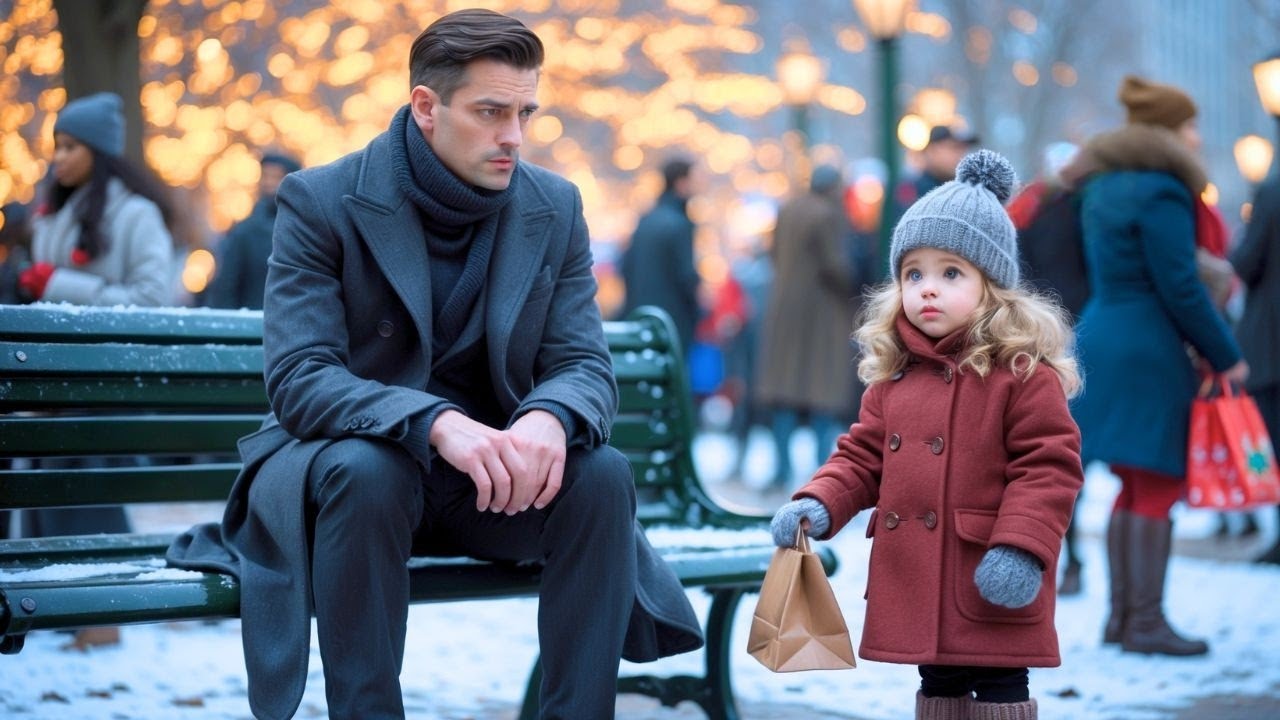 « Veux-tu dîner avec nous ? » demanda une petite fille au PDG solitaire assis seul à Noël…