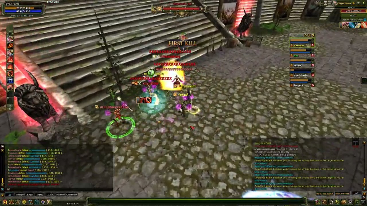 Kesha VS Lyndz feat.BearTouch #knightonline