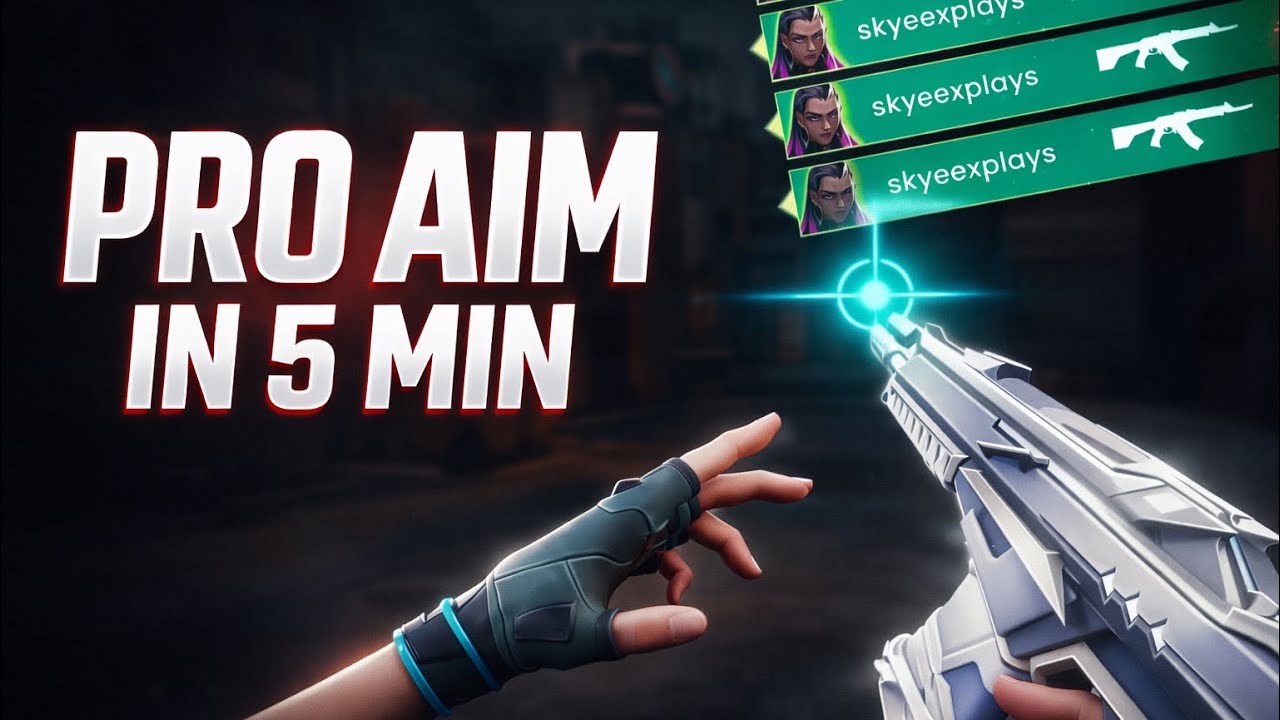 How to Improve Aim Fast in Valorant Mobile (5-Minute Daily Routine)