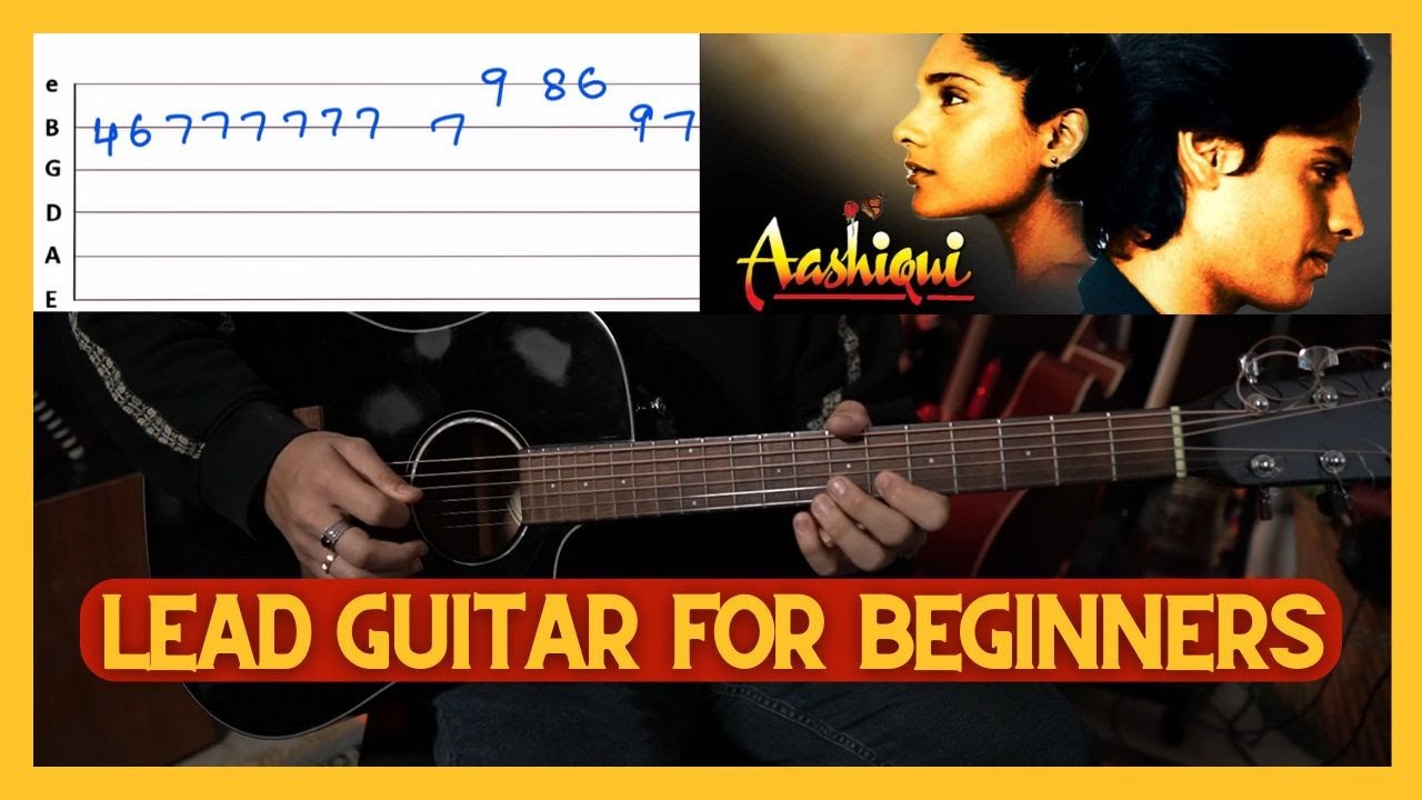 TU MERI ZINDAGI HAI | LEAD LESSON | LEAD GUITAR FOR BEGINNERS | TVG