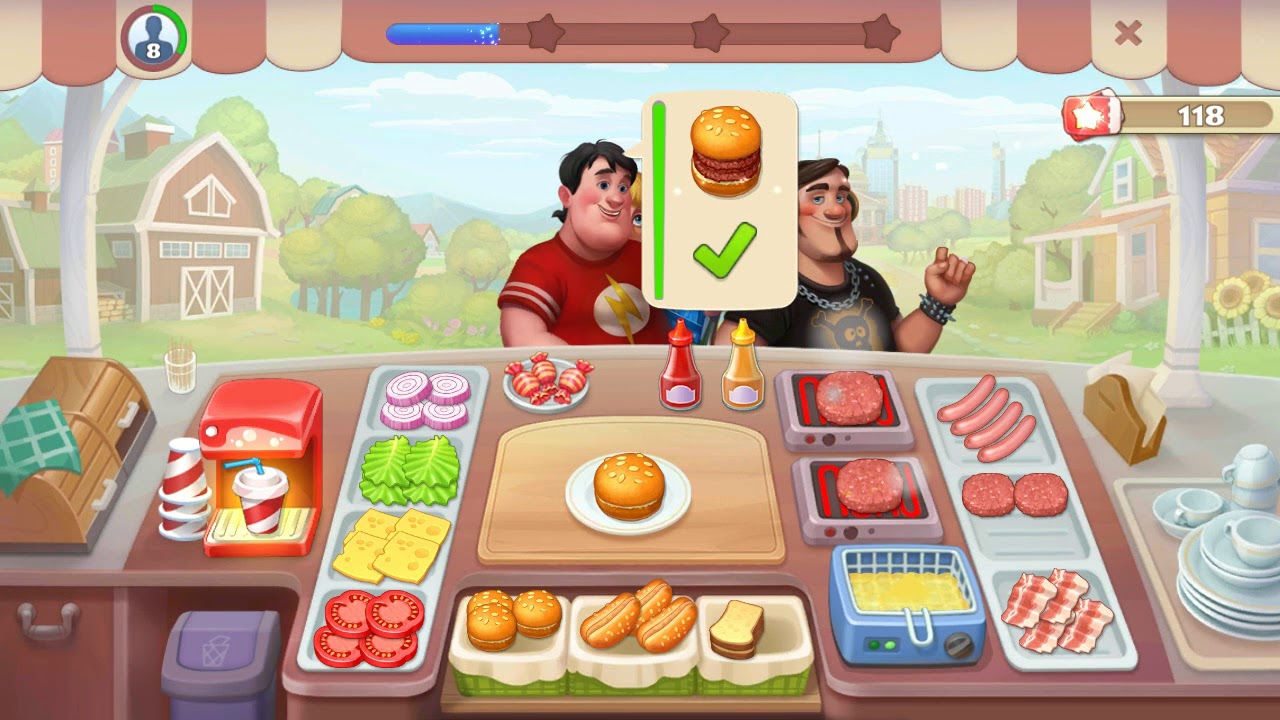 TOWNSHIP MAXED DINER FASTFOOD STARS !!!!!