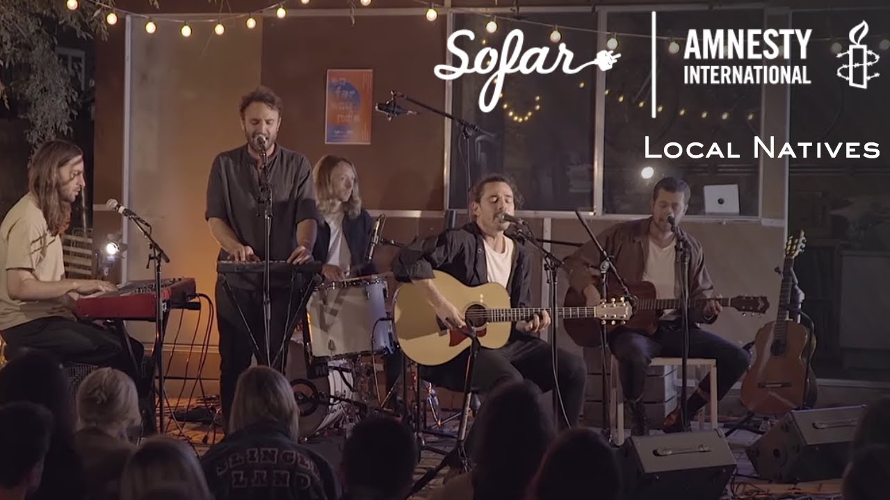 Local Natives - Dark Days | Sofar Los Angeles - GIVE A HOME 2017