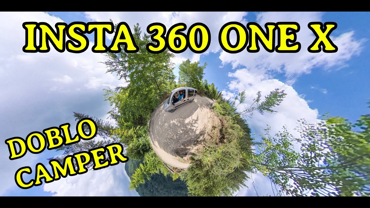 Testam INSTA 360 ONE X la o plimbare pe dealuri, doblo camper offroad !