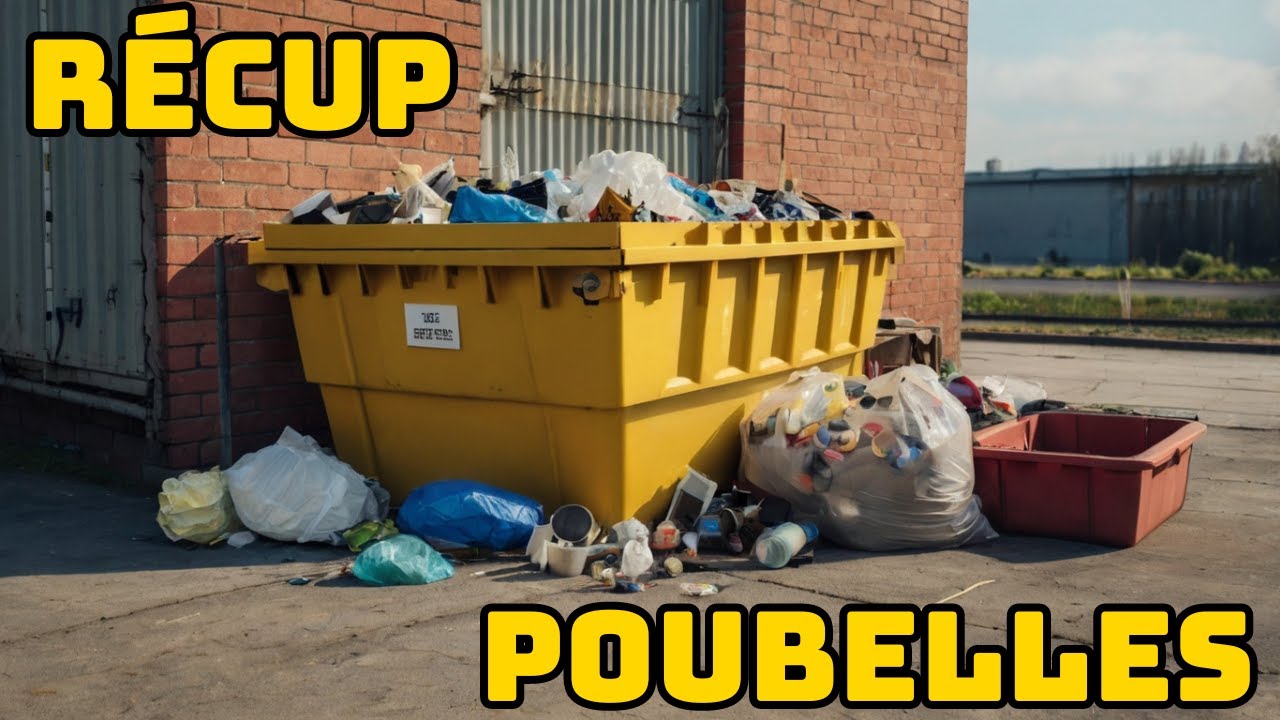 Récupération : on aspire ce qu'on trouve dans les poubelles 🧲