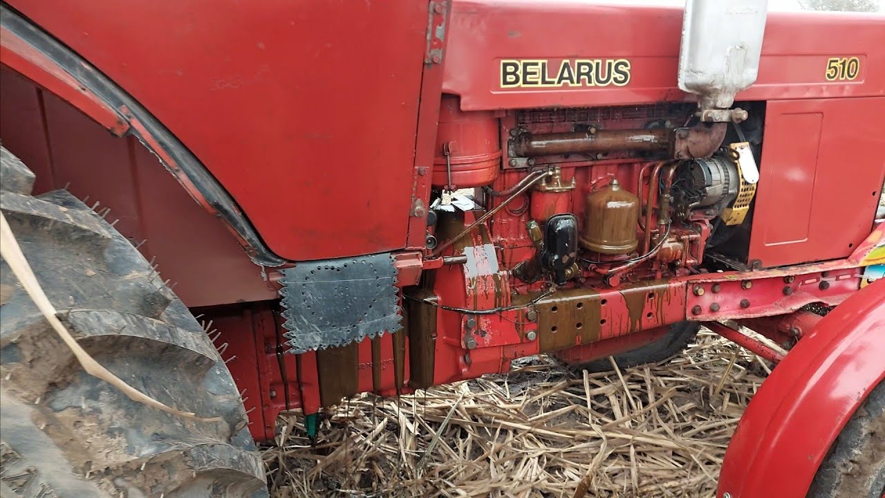 Tractor trolley pulling video | Belarus 510 tractors show 