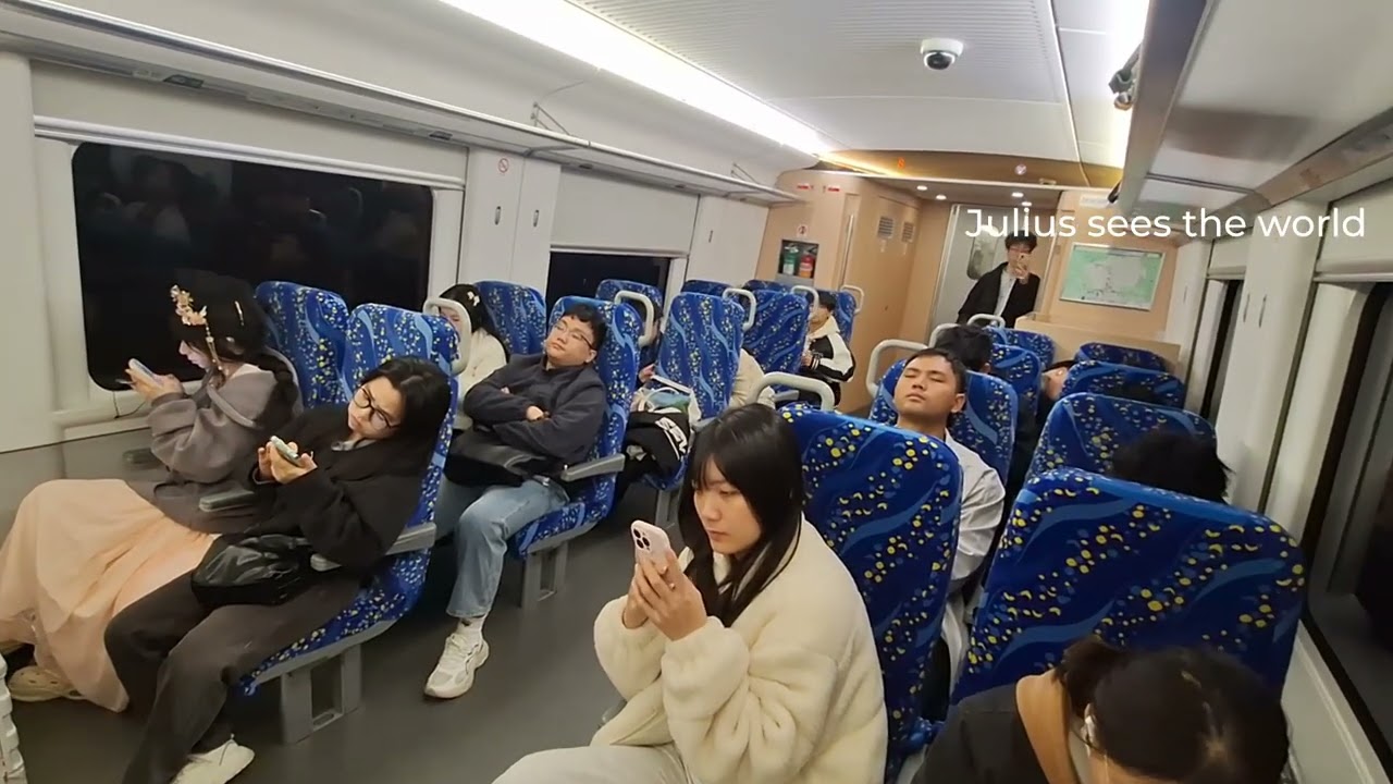 [地鐵般的城際綫]琶蓮城際鐵路CRH6型和諧號電動列車S4754次 CRH6F-0579車廣州蓮花山至琶洲行車片段