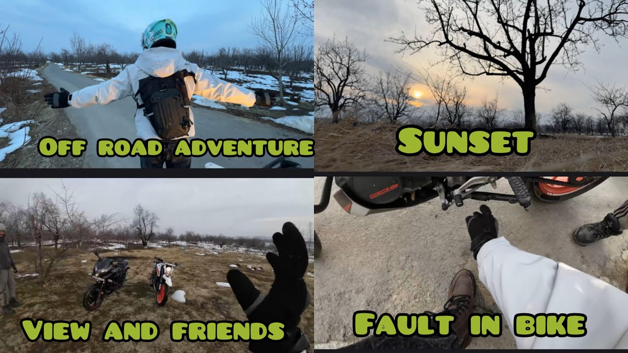 Sunset Off-Road Ride Gone Slightly WRANG 🌄🏍️