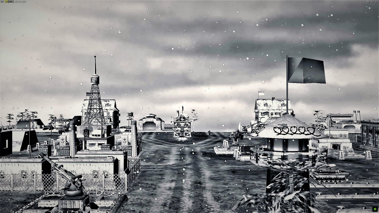 The Salty Island 3 the most complicated mission in(C&C Generals Zero Hour Mission Map)