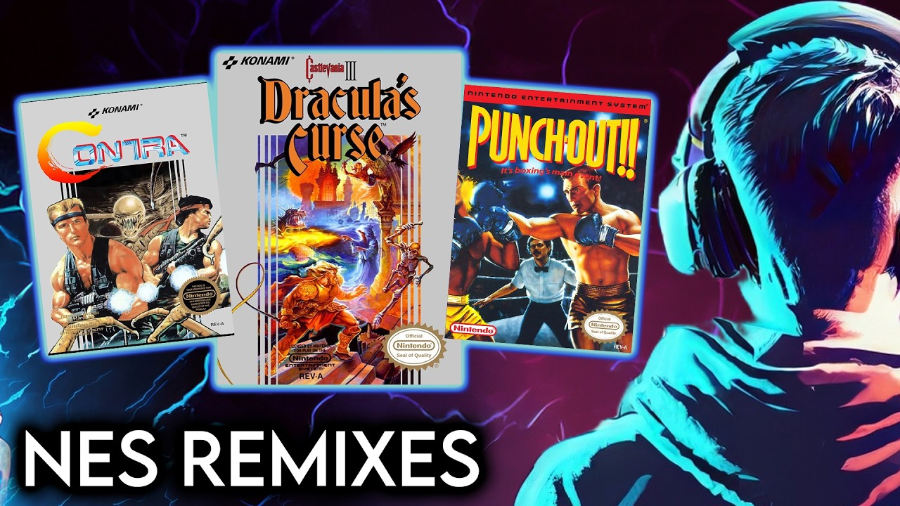 NES ELECTRO REMIXES  - Castlevania, Contra, Punch Out!! (Electro Dance)