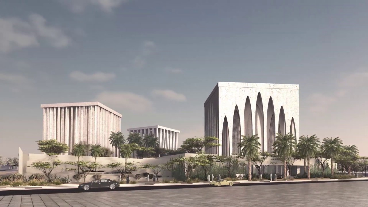 Abrahamic Family House Animation by Adjaye Associates