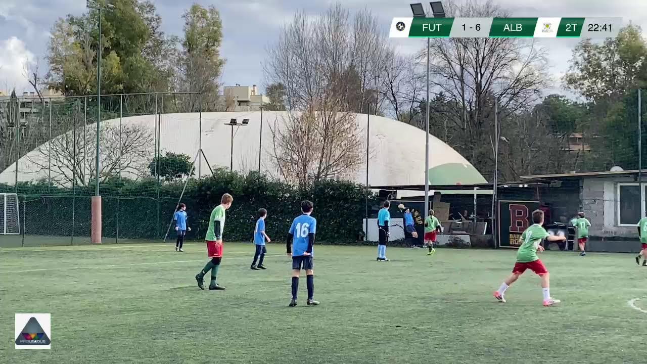 Diretta Pro League Youth - C8 Under 15: Futbol Talenti  vs Alba Roma Villa York.