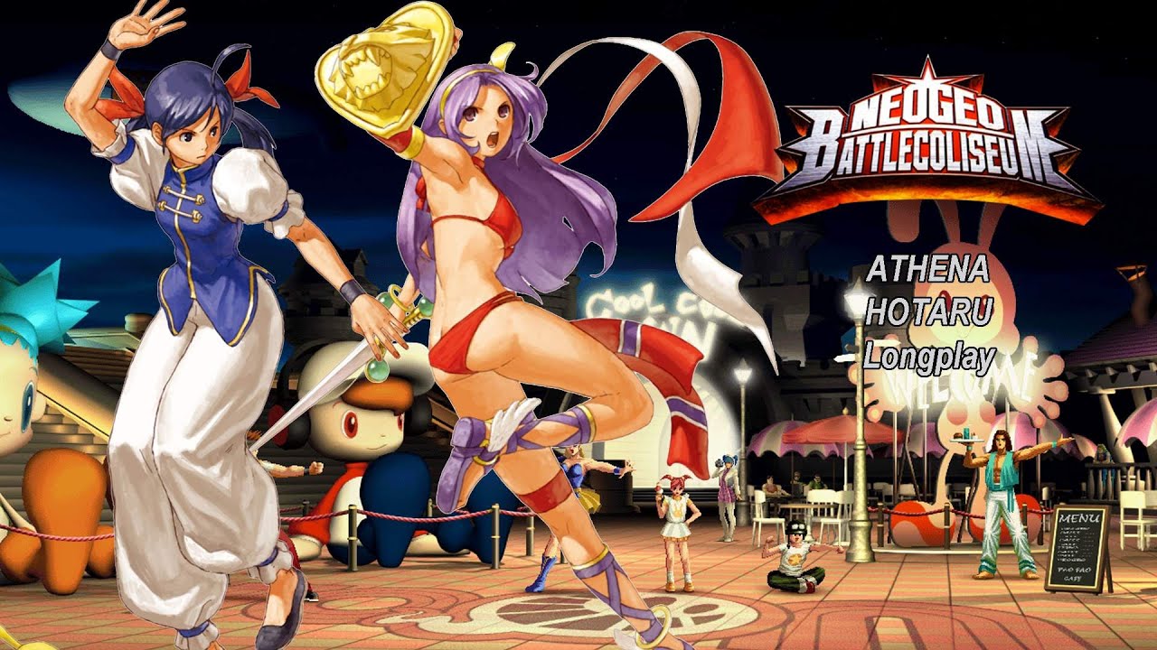 NeoGeo Battle Coliseum [Xbox 360] - Story Mode - Athena & Hotaru