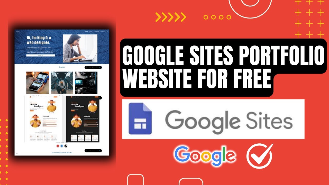 How to Create a Professional Portfolio Website with Google Sites – Easy Tutorial!