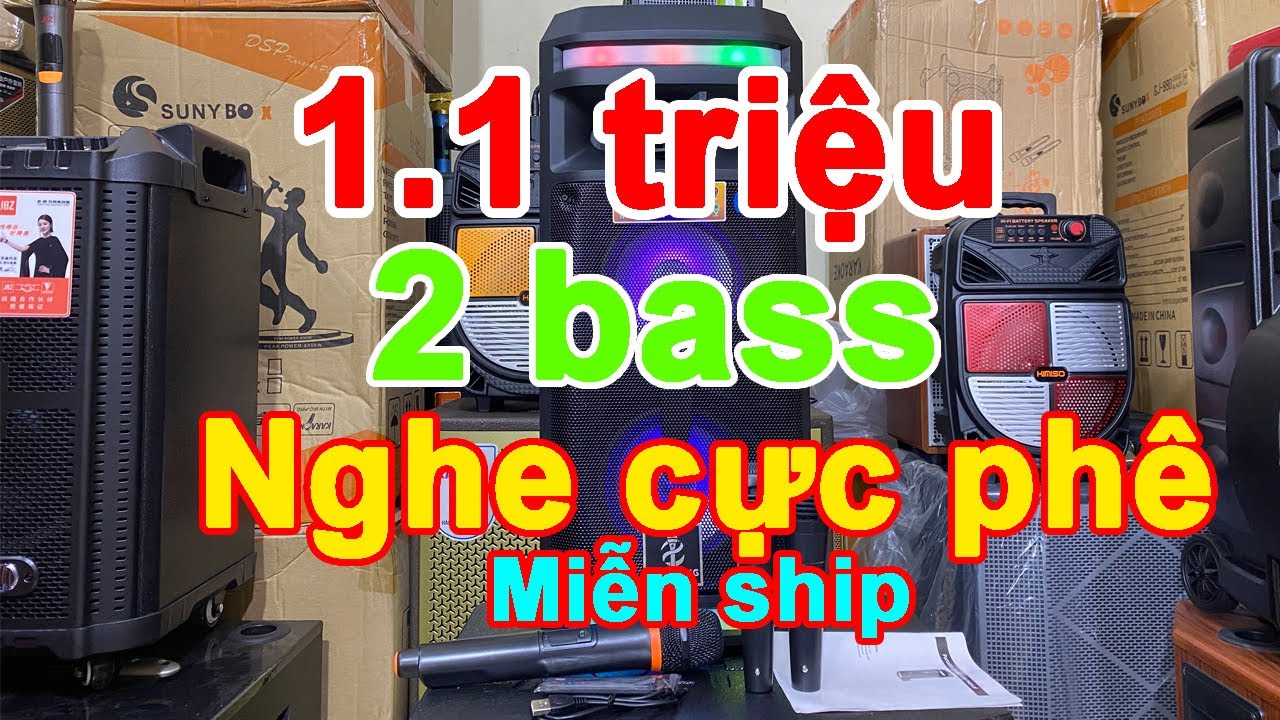 1.1 triệu✅Rẻ quá rồi bao ship tận giường🔴Loa 2 bass ZS 606