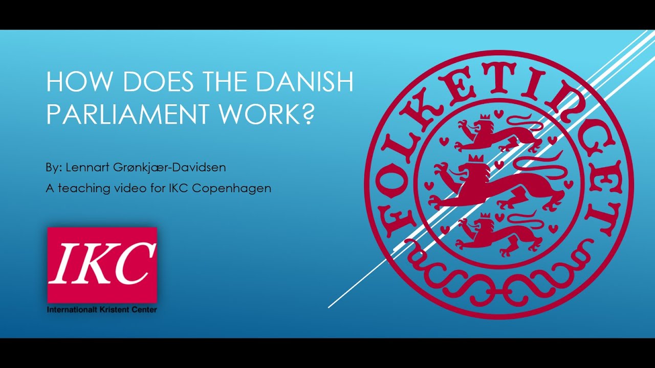 The Danish Parliament Folketinget IKC K&oslash;benhavn Copenhagen