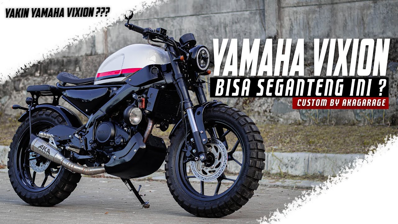 Custom Bobber Tracker | Yamaha Vixion Bisa Seganteng Ini BROOOO !!