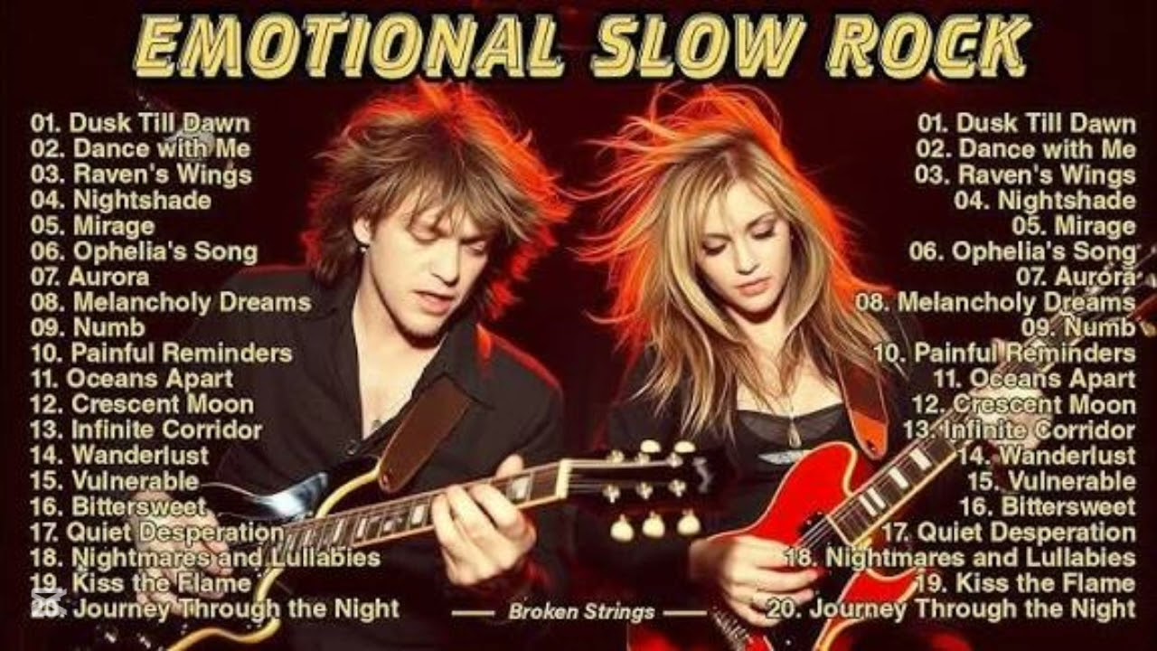 Best Emotional Slow Rock Ballads Playlist | Heartfelt Rock Songs for Deep Feelings