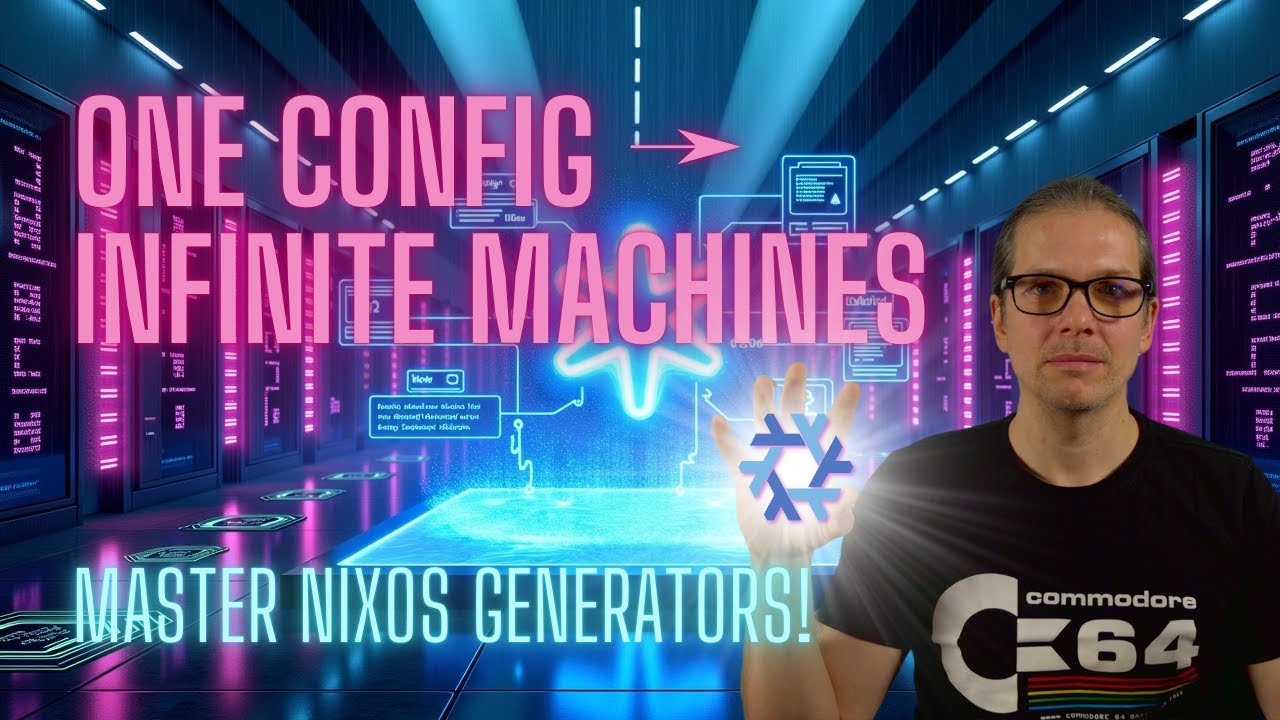 🔧 Master NixOS Generators: создание образов виртуальных машин и облаков из единой конфигурации