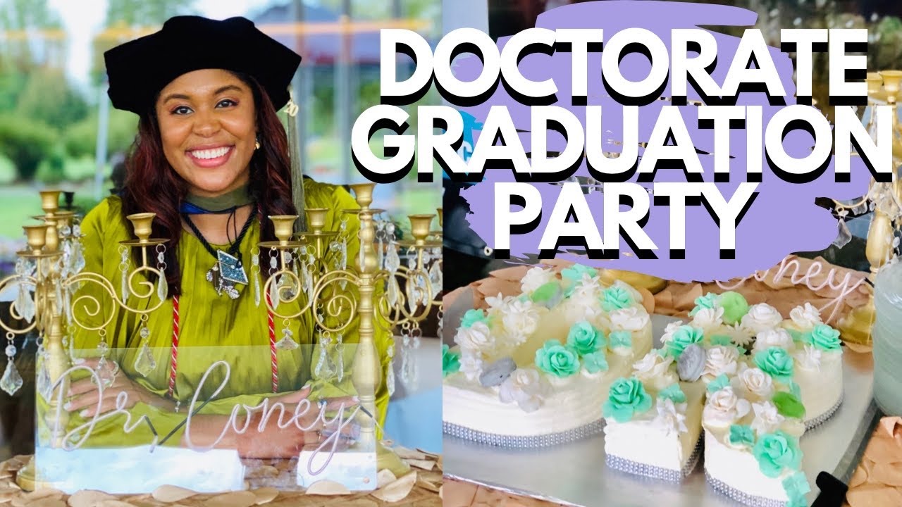 PLAN WITH ME - Doctorate Graduation Party | Flint, Michigan