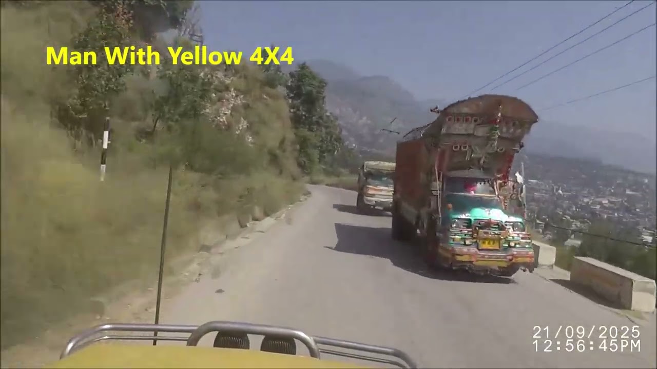 Khunjerab Pass to Murree I Part 26 I Lohar Gali to Muzaffarabad i I Man With Yellow 4x4