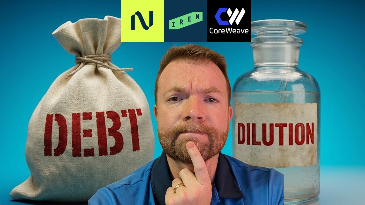 Почему рынок ПОЛНОСТЬЮ ошибается насчет долга CoreWeave (акции CRWV против NBIS)!