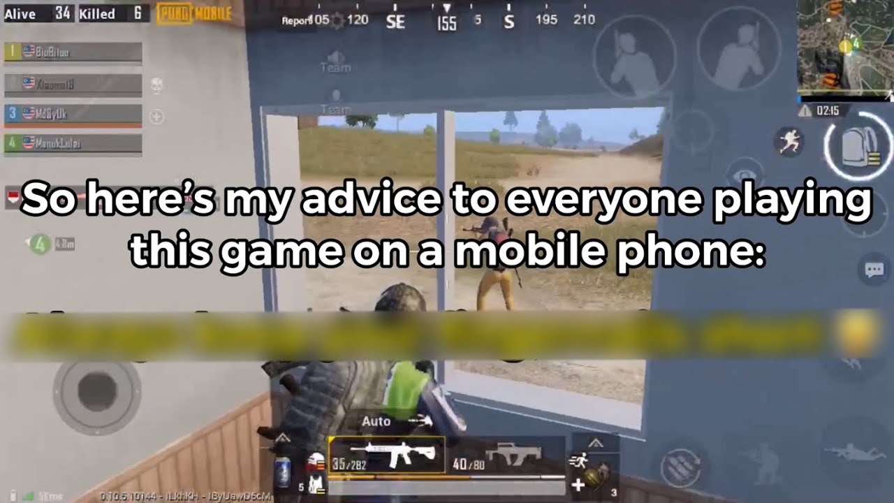 A very useful tip from me..or maybe not | Random Squad | PUBG Mobile