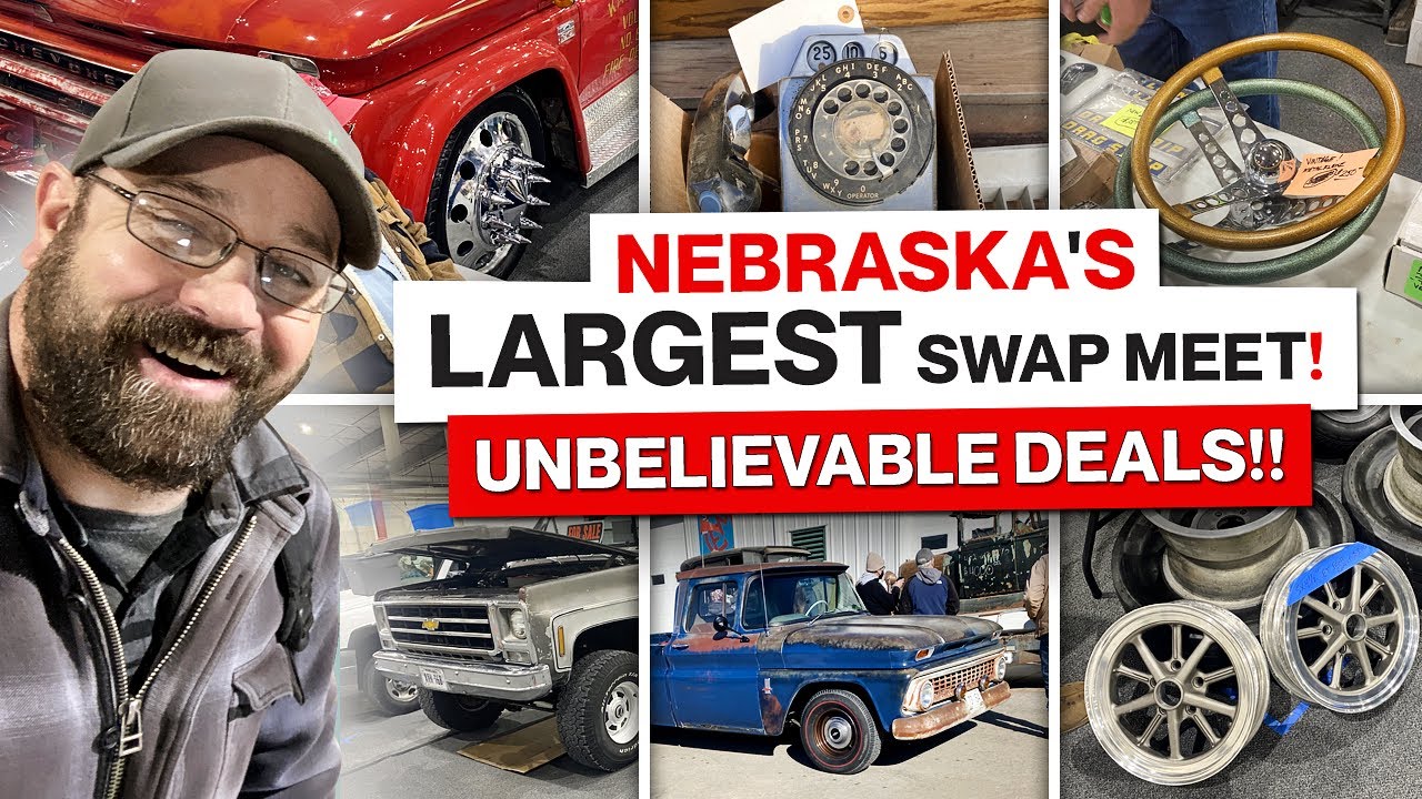 The Best Swap Meet in Nebraska! Buildings Full of Amazing Parts!