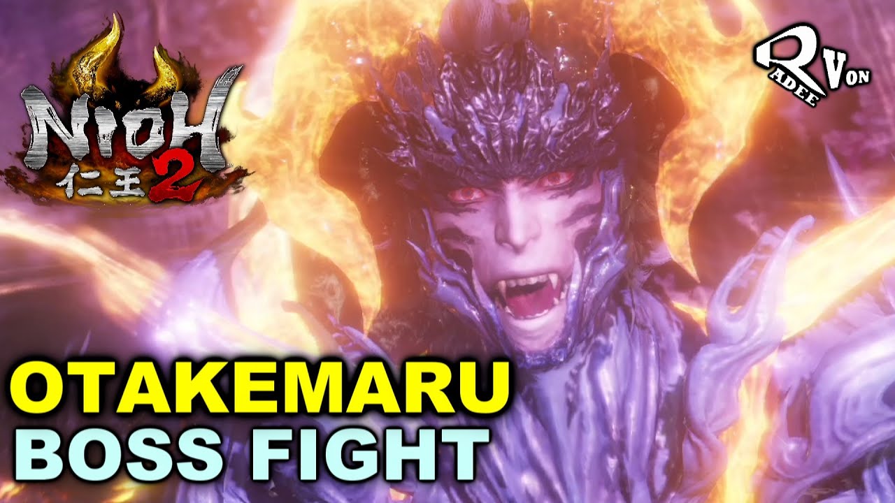 Otakemaru vs Spear Boi - Nioh 2 Final Boss Fight and Ending