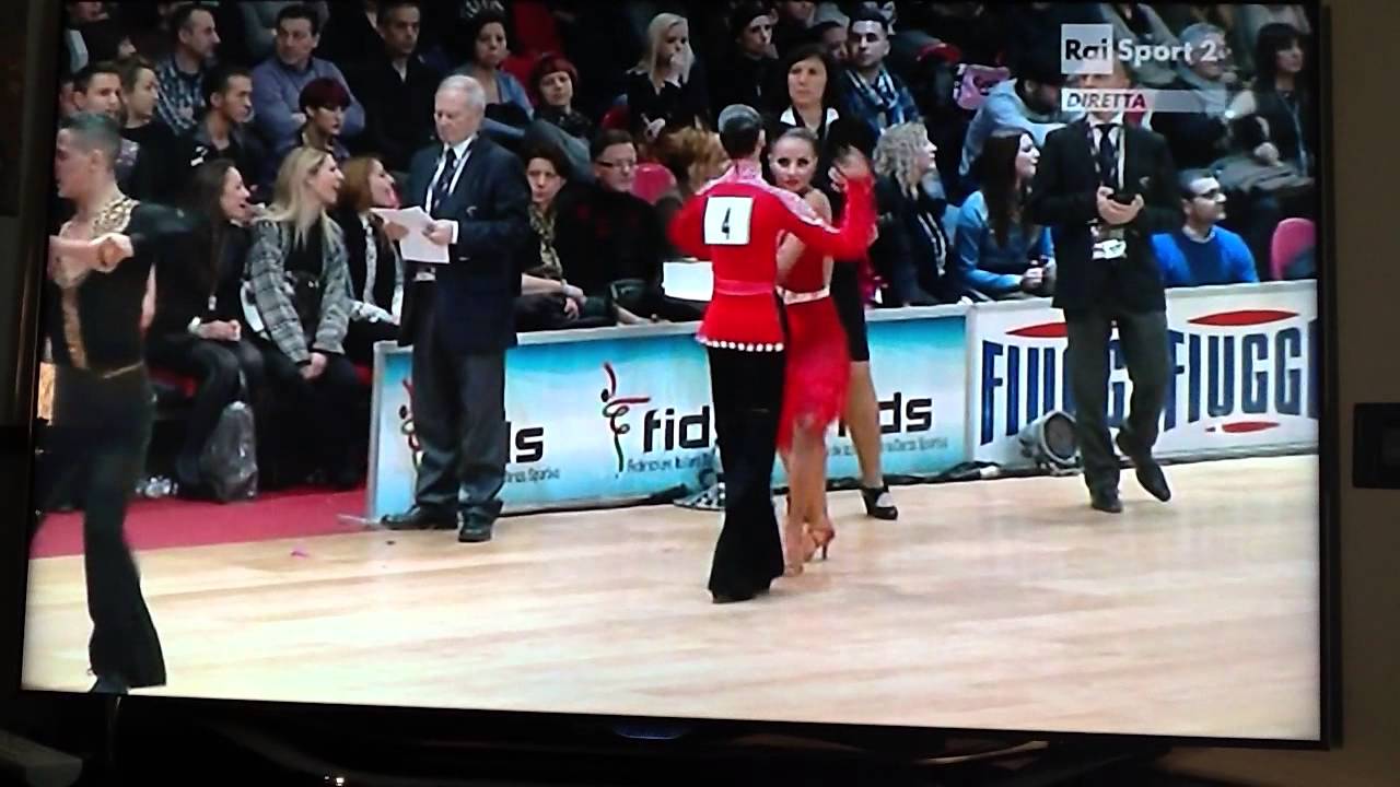 diretta Rai Sport Campionati Italiani Assoluti 2014 latino 14/15