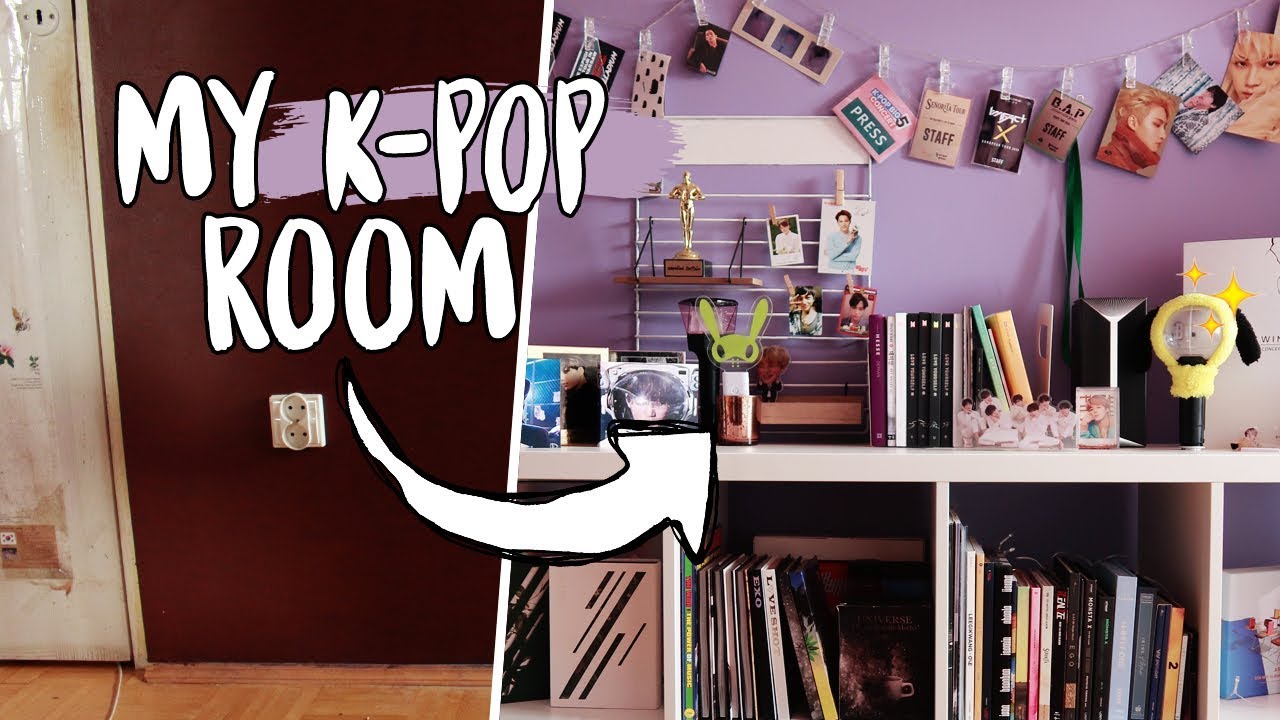 Transforming my room into K-POP ROOM of my dreams