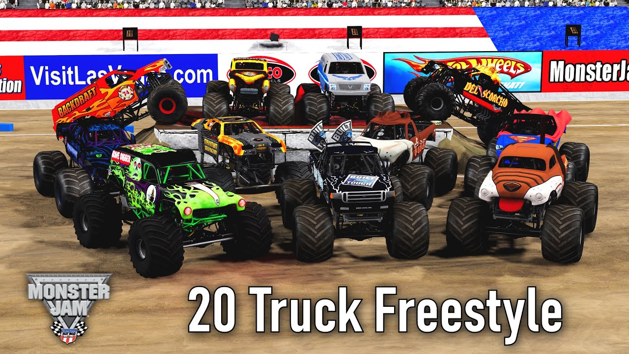 World Finals VII FREESTYLE  I  BeamNG.Drive Monster Jam