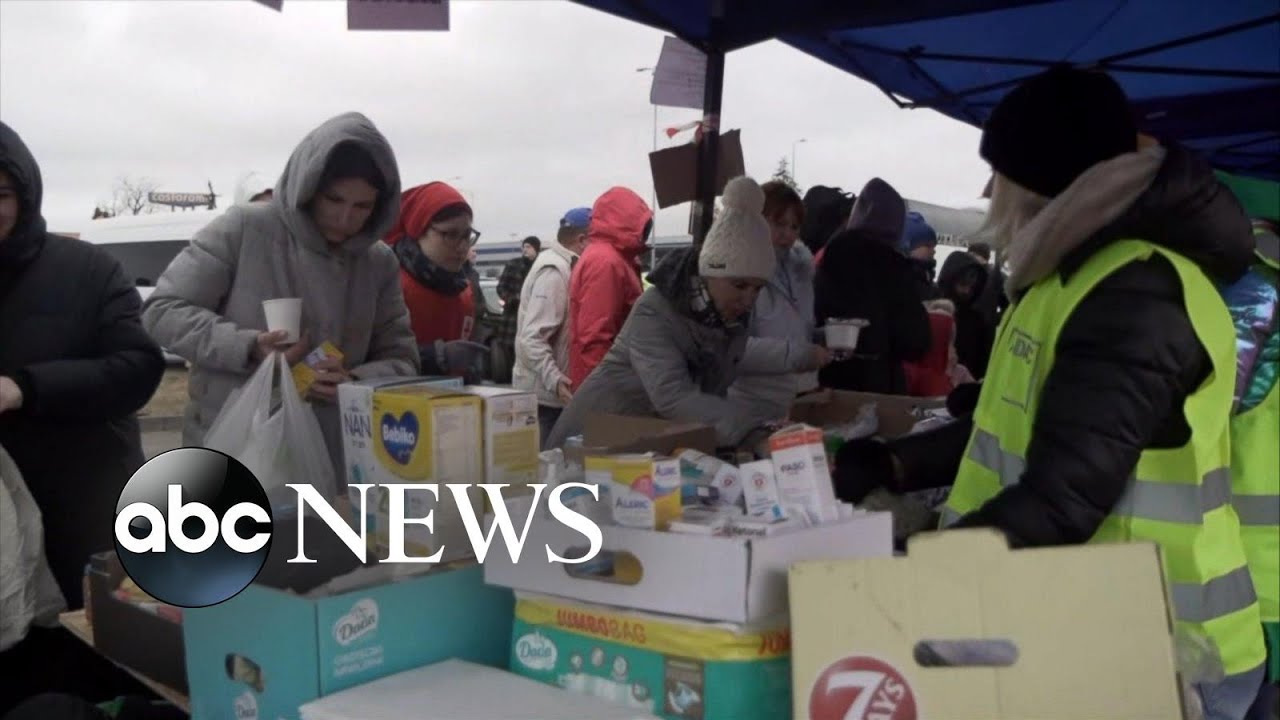 Aid organizations on the front lines assisting refugees from Ukraine