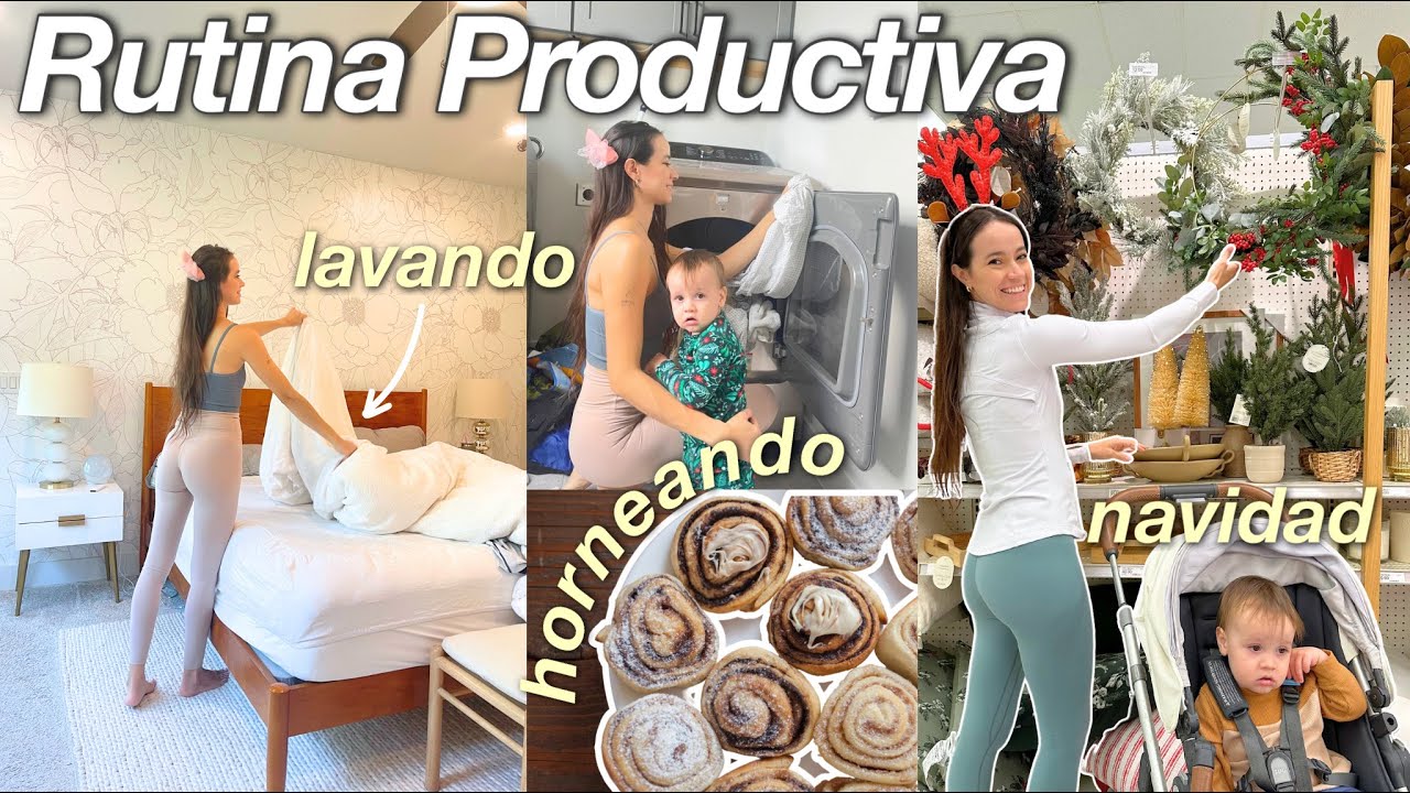 Un Día Productivo de Mamá y Ama de Casa. LLEGA NAVIDAD!!