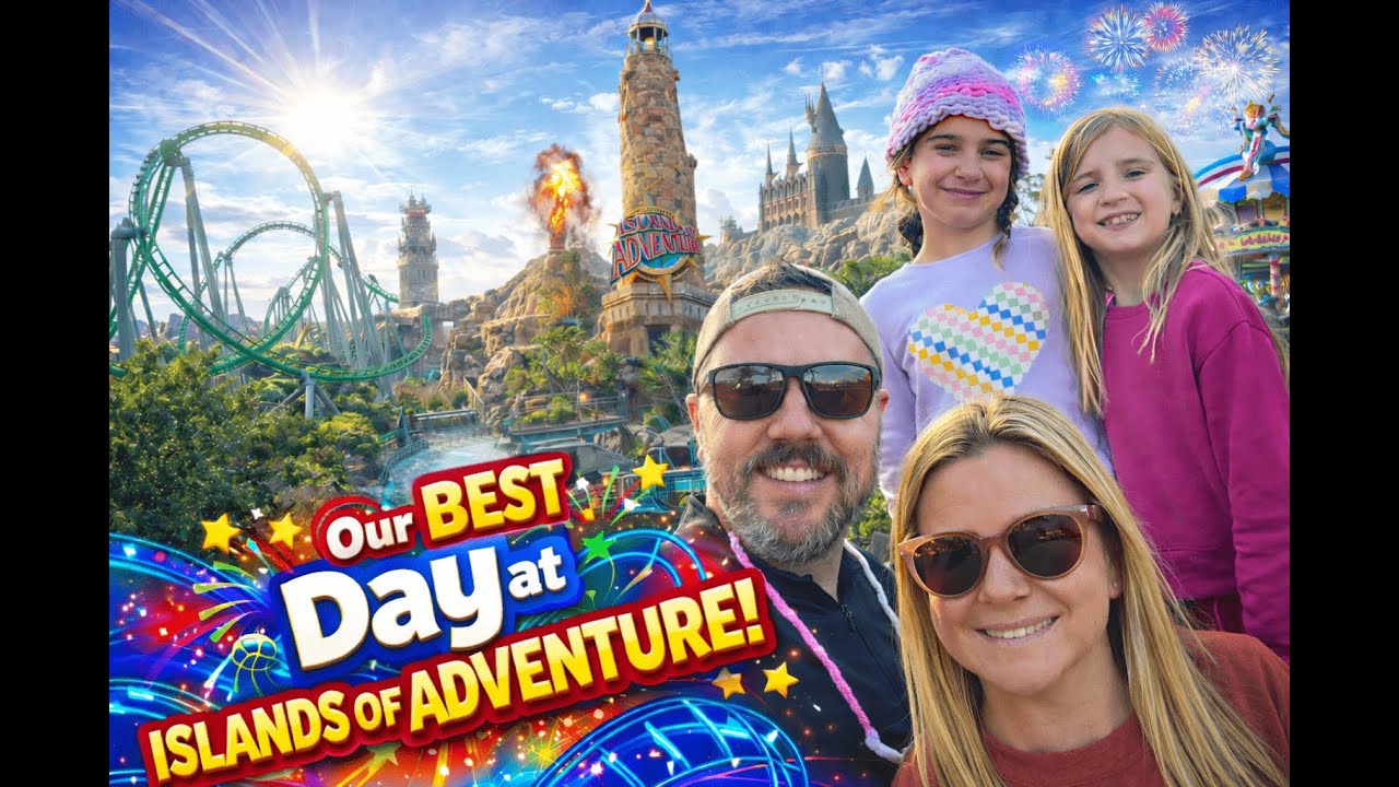 The Fab Rab 4 Take on Islands of Adventure!