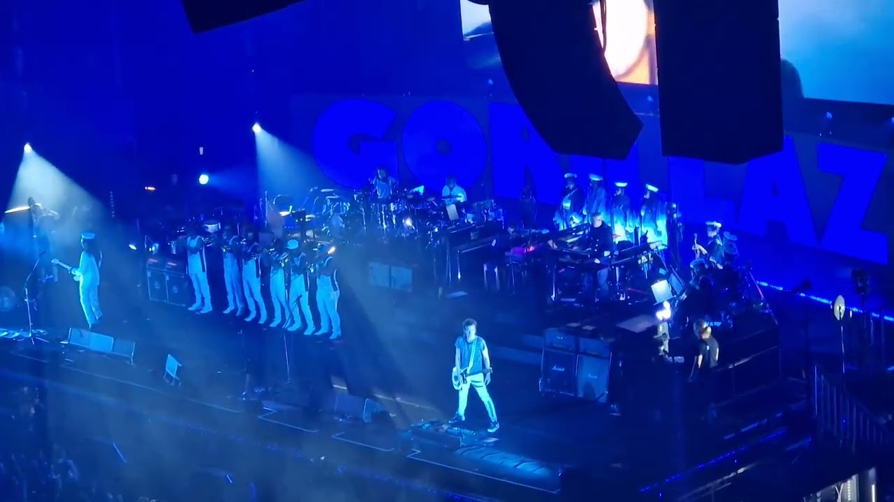 Gorillaz - Orchestral Intro/ Welcome To The Plastic Beach - 02/09/25 - Copper Box Arena, East London