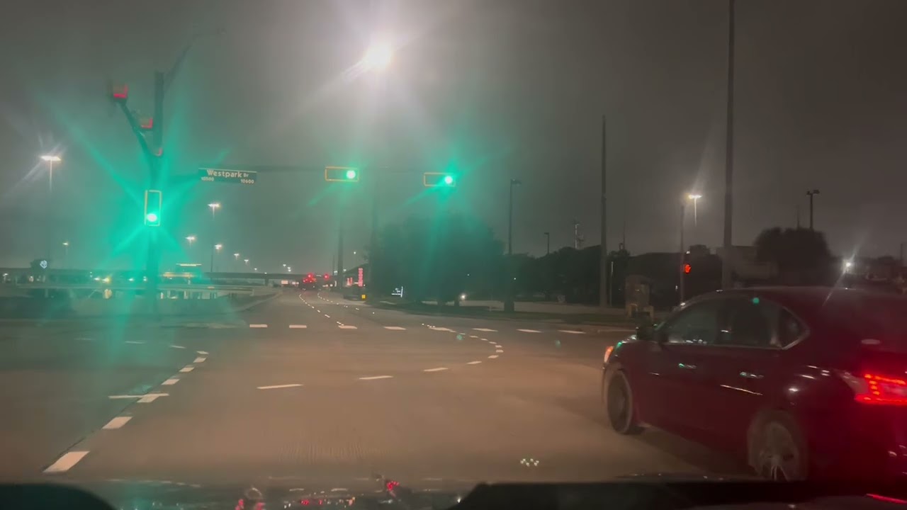 Beltway 8 access road 