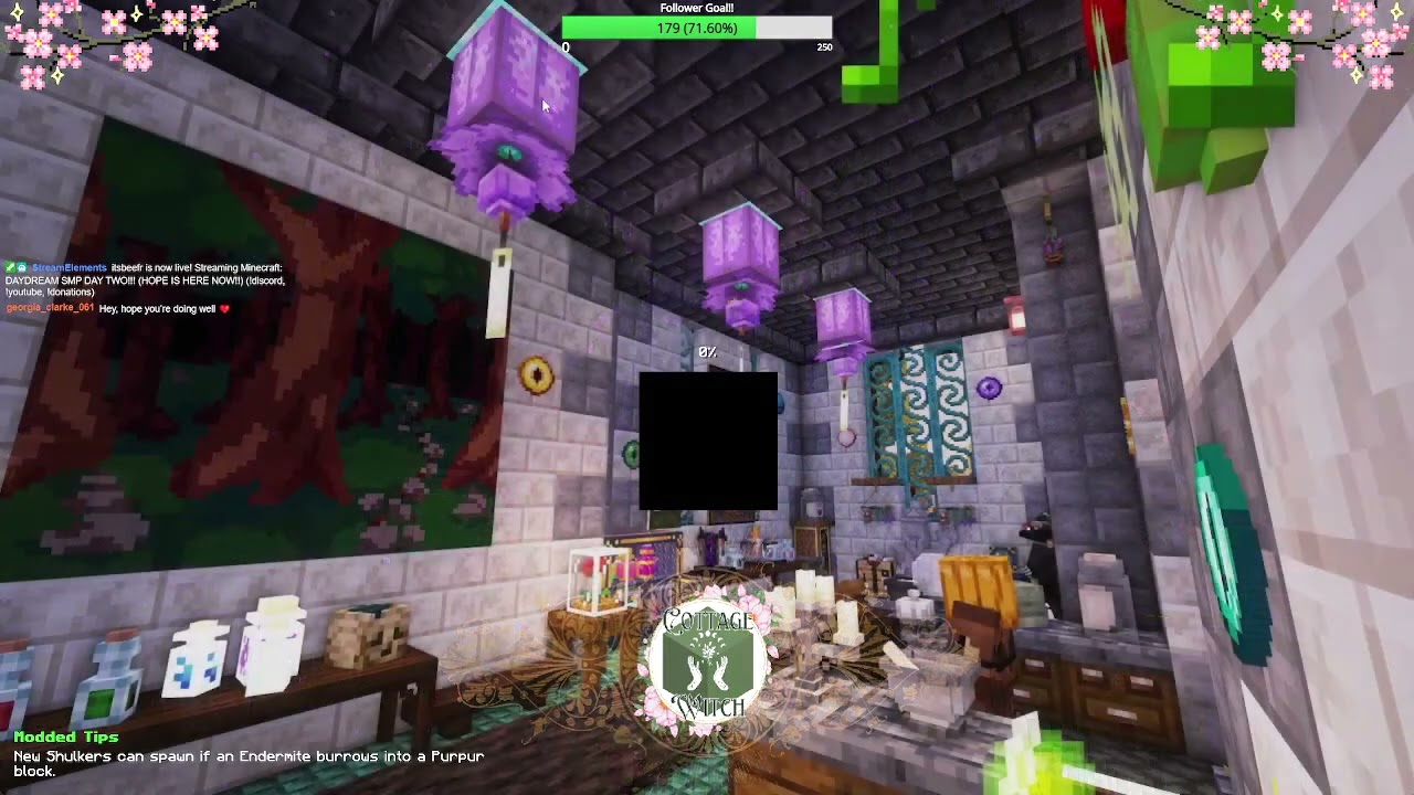 DAYDREAM SMP DAY TWO!!! (HOPE IS HERE NOW!!) (!discord, !youtube, !donations)