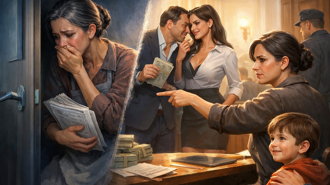 Echó a su esposa a la calle por su amante, sin saber que ella escondía 50 millones en el bolsillo.